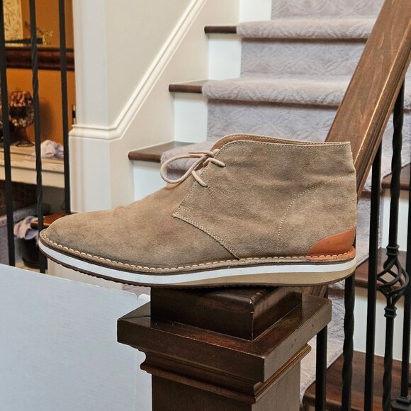 Greats Men's Suede Chukka Boots, Tan, Sz 13 - Picture 9 of 16